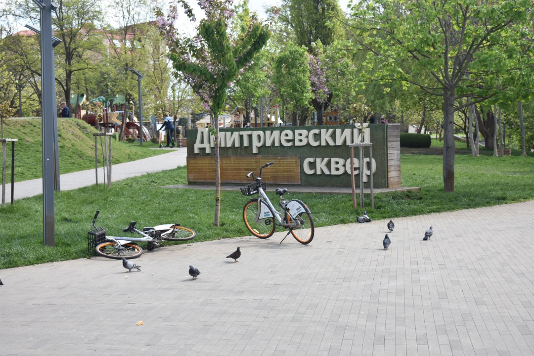 Дмитриевский сквер, сегодня Краснодар.