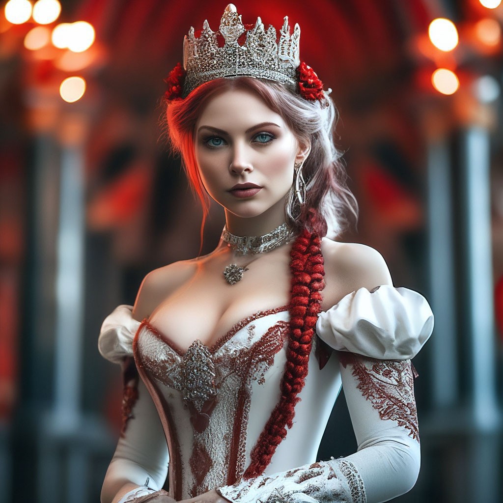 [#queen](queen) #шедеврум
#aiart
#red