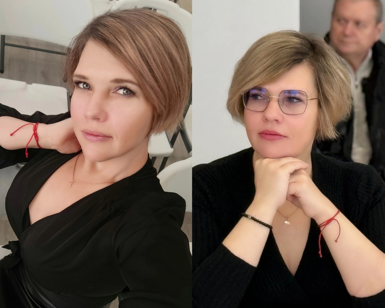 В очках или без очков) Вот в чем вопрос)))