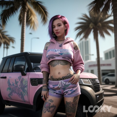 Looky_1698565492918 в LOOKY. #GTA_6_Герл,#LOOKY_нейронка. #GTA_6_Герл #LOOKY_н...