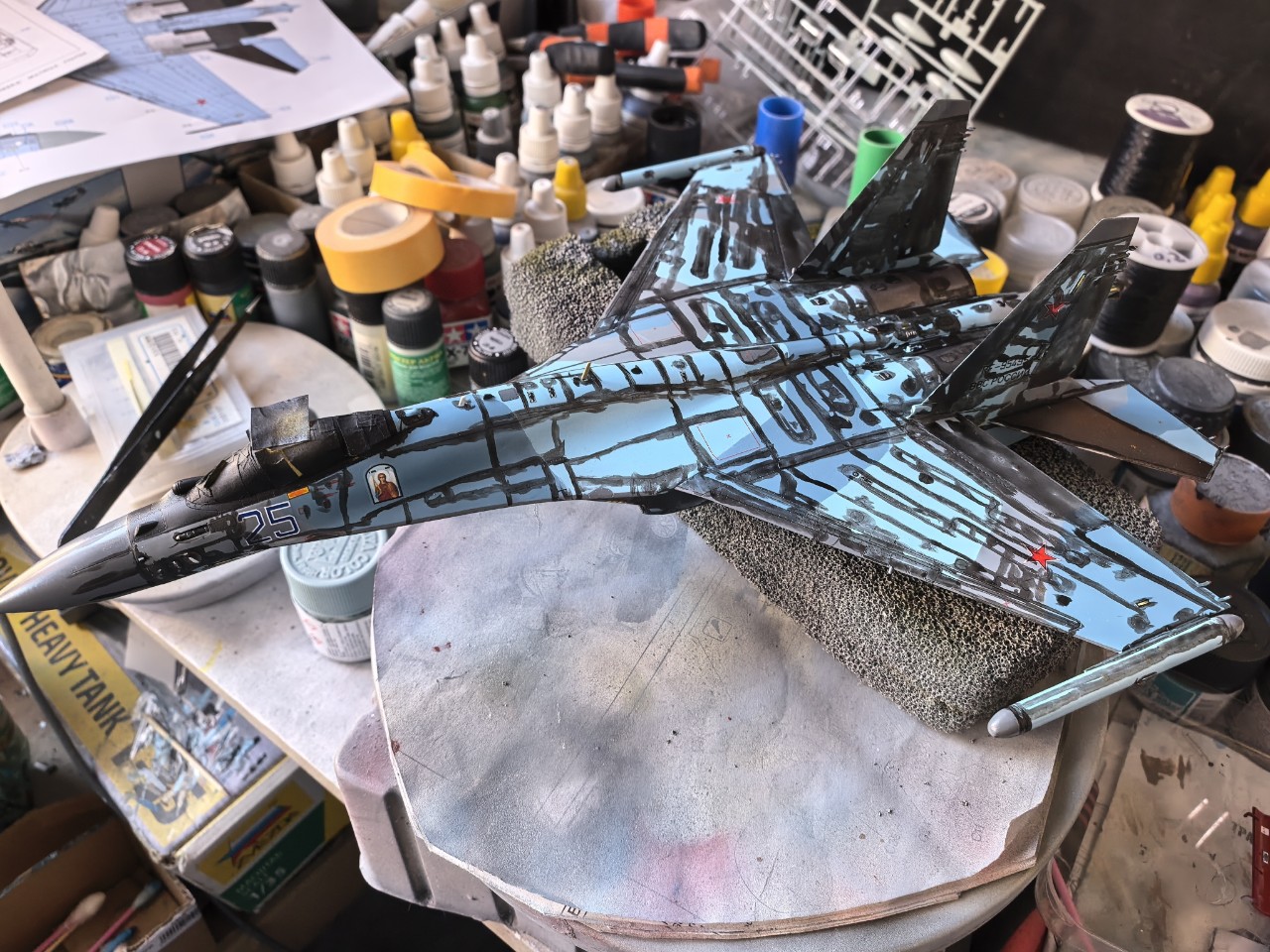 masshtab_models in LOOKY. #моделизм,#модель,#авиация,#су27,#су24,#су25,#самолеты,#авиаторы. В работе Су-35С в ма...