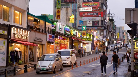 Chan в LOOKY. . 한국의 도시