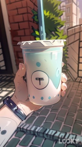 Asher в LOOKY. . [#bubbletea](bubblet...