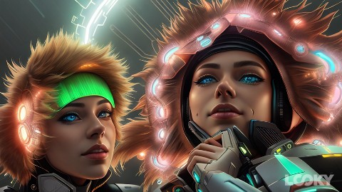 Looky_1699770849103 в LOOKY. #Cyberpunk,#LOOKY_нейронка. #Cyberpunk #LOOKY_не...