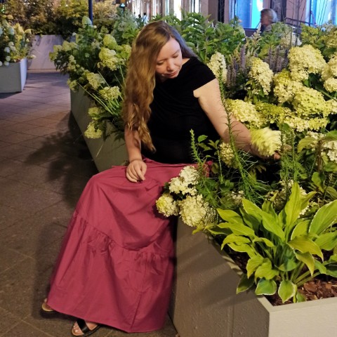 ksonn в LOOKY. #москва,#ночь,#цветы,#город. Ночью в Москве очень...