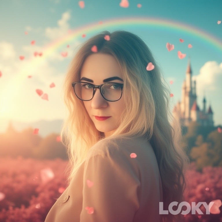 #14_февраля #Хэллоуин_оборотень #LOOKY_нейронка