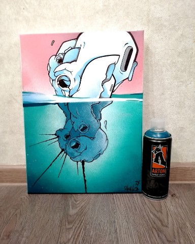 Looky_172795554707236 в LOOKY. #граффити,#graffiti,#streetart,#kilo1,#graffitiartist,#рисунок,#москва,#искуство,#художник. Мои холсты. В зимнее...