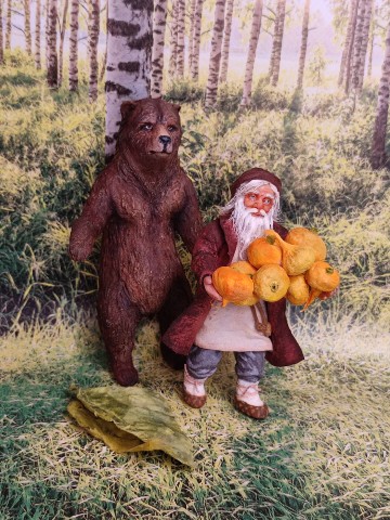 Елена Попова в LOOKY. . Ватная игрушка Вершк...