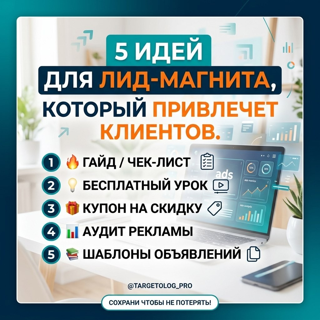 katrina_targetolog в LOOKY — 5 идей для лид-магнита, который привлечёт клиентов 👌

Чтобы