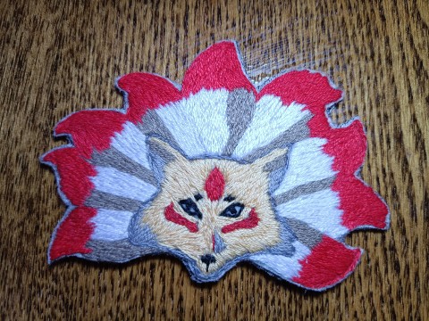 Аннушка в LOOKY. . "Кицунэ" нашивка. За...