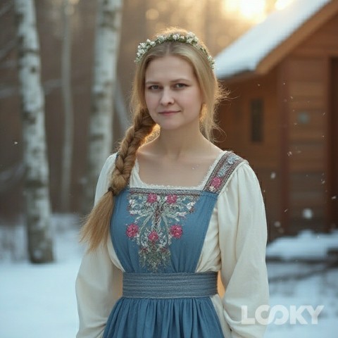 Looky_177568233228513 в LOOKY. #Русская_зима,#LOOKY_нейронка. #Русская_зима #LOOKY...