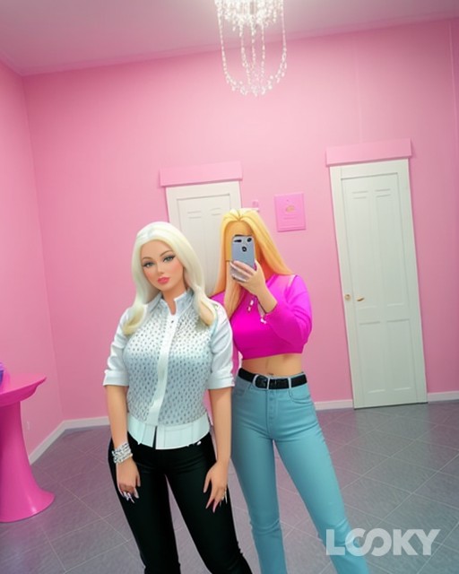 Nokiaqwe in LOOKY. #Барби,#LOOKY_нейронка. #Барби #LOOKY_нейрон...
