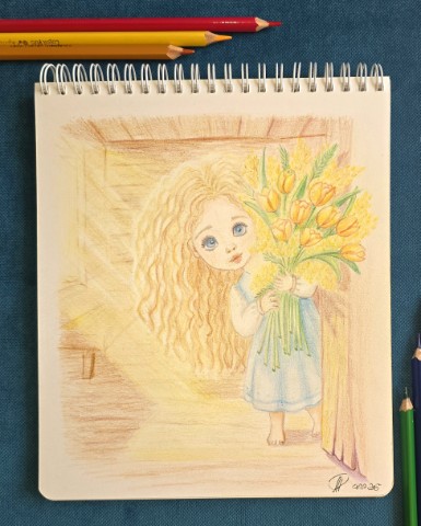 art_anna в LOOKY. #художниксамоучка,#учусьрисовать,#рисуюкакмогу,#рисуюкаждыйдень,#рисуюдлядуши,#рисование,#скетч,#скетчу,#скетчкарандашами,#цветныекарандаши,#скетчкарандашами,#looky,#looky_official,#looky_контент,#looky_art,#луксик. Вероятно очень солне...