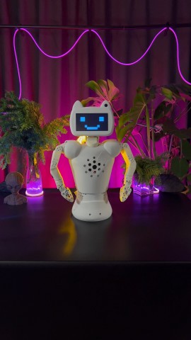 CRAZYBOTS в LOOKY. #робот,#роботы,#робототехника,#стартап,#robot,#robotics,#crazybots,#технологии,#ии,#ai. Робот Chatty в режим...