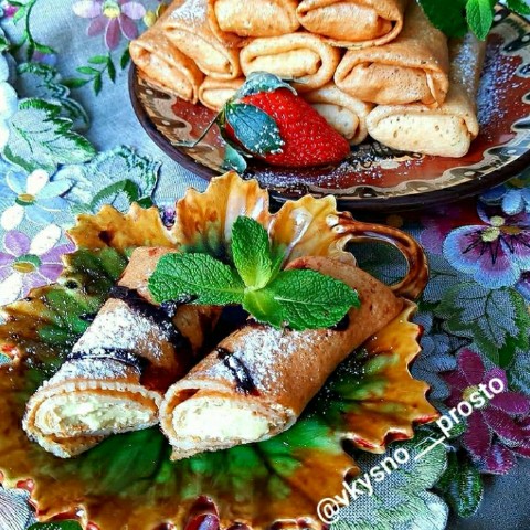 vkysno___prosto в LOOKY. #vkysno___prosto,#рецептыблинов,#блины,#блинчики,#вкусныерецепты,#простыерецепты,#кулинария,#фудблог,#блогоеде,#масленица,#домашняяеда,#еданаLOOKY,#LOOKYеда. СЛАДКИЕ БЛИНЧИКИ С Т...