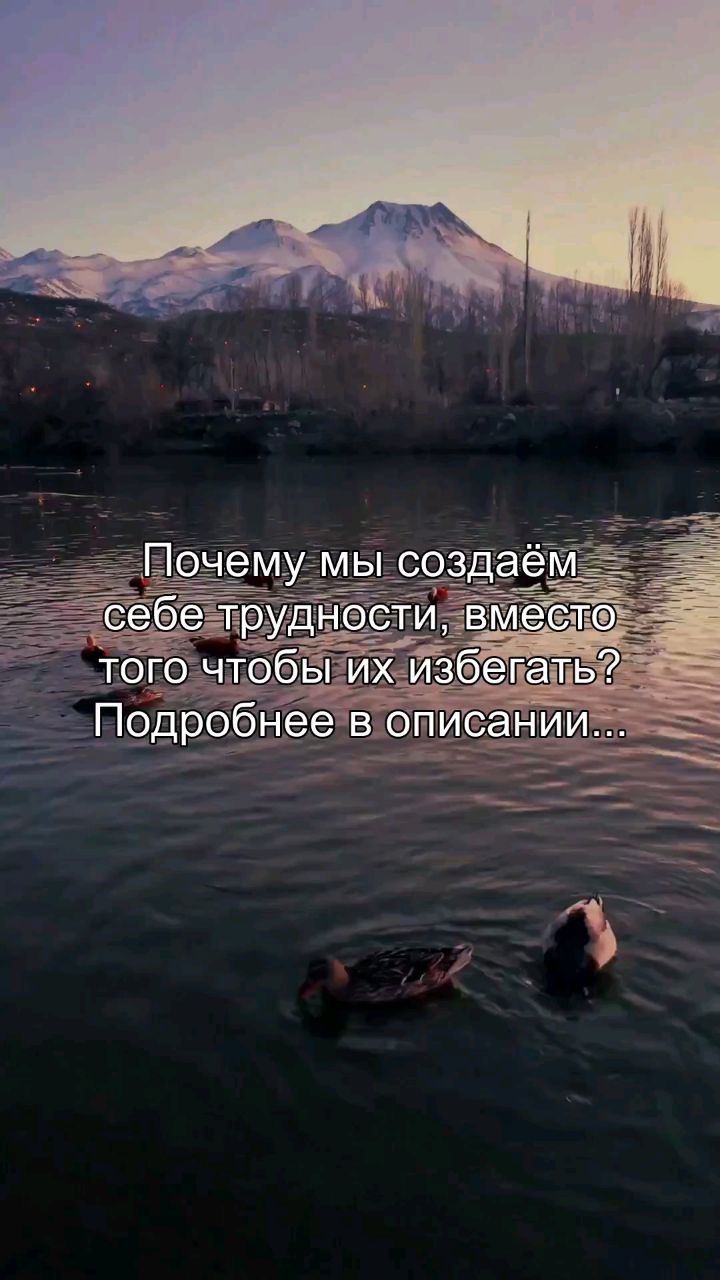 reels_sergey в LOOKY — Ты создаёшь себе трудности. Ты выбираешь сложный путь. Ты не