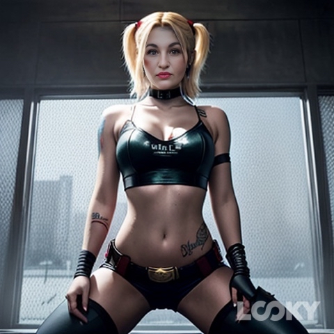 tatyanaroman12 в LOOKY. #Харли_Квин,#LOOKY_нейронка. #Харли_Квин #LOOKY_н...