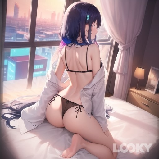 Yagiry в LOOKY — #аниме_неон  #looky_нейронка #hentai #хентай #looky_хентай  