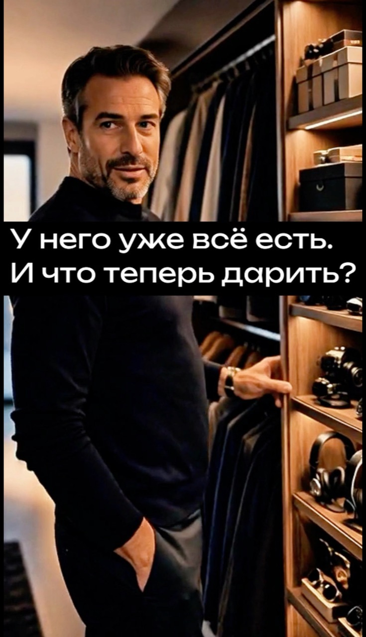 vlv100 в LOOKY — У него уже всё есть. И что теперь дарить? Покажу, где искать