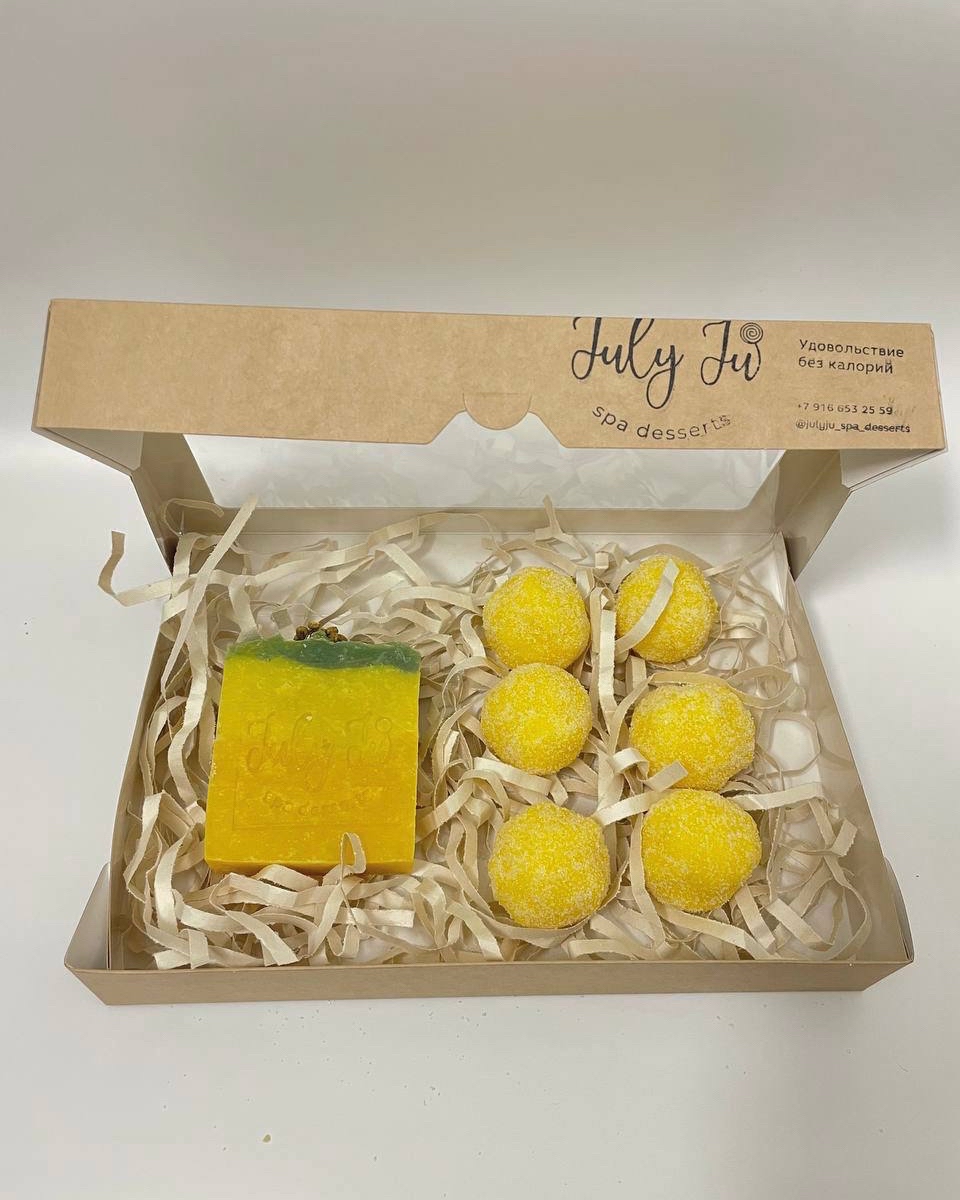 julyju_spa_desserts в LOOKY — Подарочный спа набор «Мимоза» с чудесным весенним ароматом м