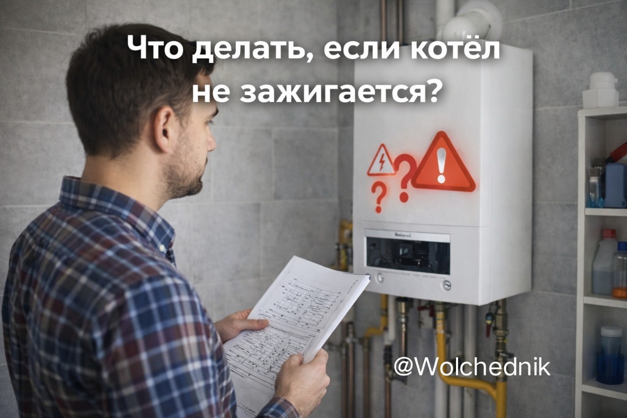 🔥 Что делать, если котёл не зажигается?

Если котёл не запускается и не реагирует на включение — это всегда признак неисправности. Причина может быть как простой, так и требующей диагностики. Самостоятельные попытки «перезапустить» котёл часто не помогают и могут усугубить проблему.

Мы определим причину отказа розжига и восстановим работу оборудования.

🔧 Что мы проверяем, если котёл не зажигается:
🕵‍♂ Наличие и подачу газа
🔧 Работу системы розжига и электрода
💧 Состояние датчика пламени
✨ Исправность автоматики и платы управления
👌 Тягу, прессостат и цепи безопасности

Во многих случаях котёл блокируется из-за срабатывания защиты, а не из-за серьёзной поломки.

🌟 После работы вы получите:
🏡 Котёл, который корректно зажигается и запускается
🛡 Стабильную и безопасную работу отопления
👌 Понимание причины неисправности и её решения

Сервисный Инженер приедет в удобное время и устранит проблему.

📞 986 006-47-91