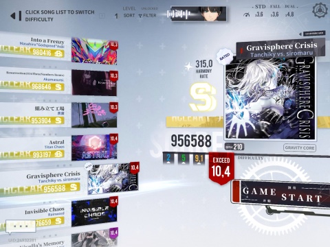 kadaj762 в LOOKY — Gravisphere Crisis [Exceed 10,4] 782 тысяч