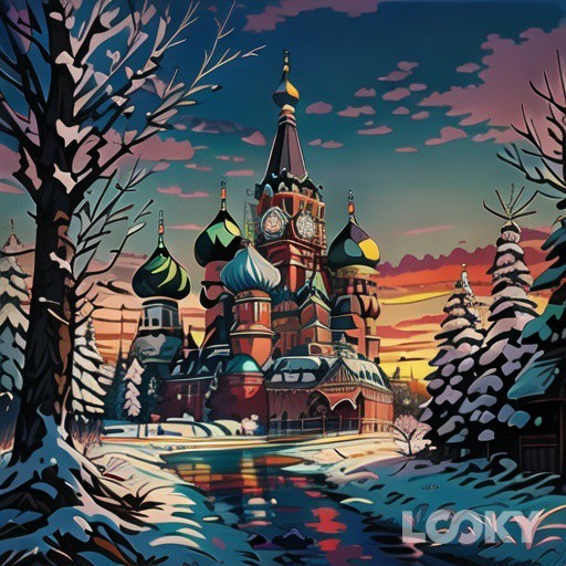 Глем-рок Мангл в LOOKY — #Аниме_Лукси #LOOKY_нейронка