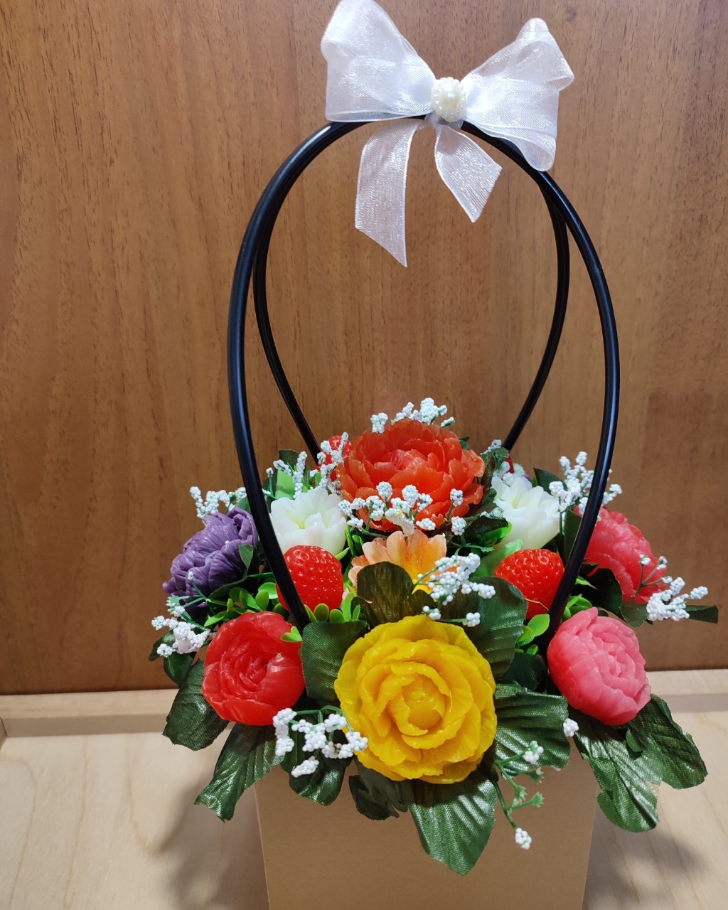 Букет из мыла