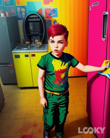 Timur в LOOKY. #Pop_art,#LOOKY_нейронка. #Pop_art #LOOKY_нейр...