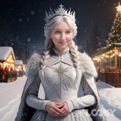 #Снежная_королева #С_любовью_Ангел #С_корабля_на_бал… #LOOKY_нейронка