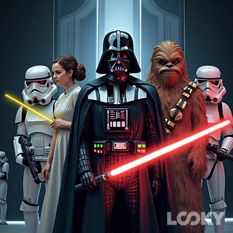 Boltovanin в LOOKY. #StarWars,#LOOKY_нейронка. #StarWars #LOOKY_ней...