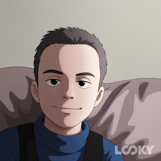 #Студия_Гибли #LOOKY_нейронка
