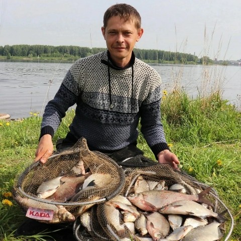 alexey_v_fishing в LOOKY. #рыбалка#фидер#fishing#photo#nature#волга#кострома#feeder. Вот с такими уловами...