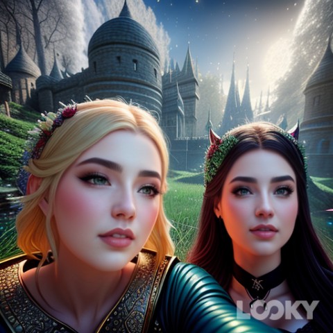 Looky_1696250052346 в LOOKY. #Фэнтези,#Футуризм,#LOOKY_нейронка. #Фэнтези #Футуризм #...