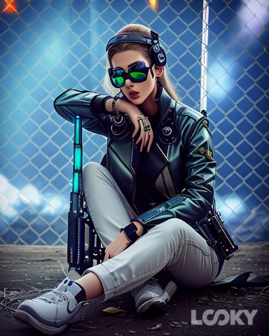 demy_RW in LOOKY. #Cyberpunk,#LOOKY_нейронка. #Cyberpunk #LOOKY_не...