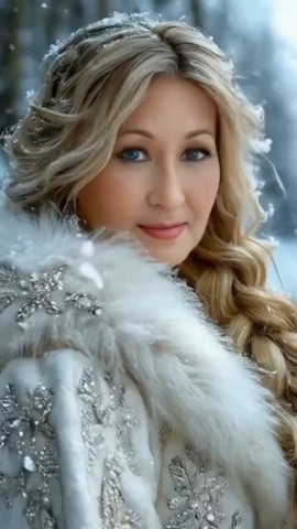 Фируза в LOOKY. . Всем Снегуркам приве...