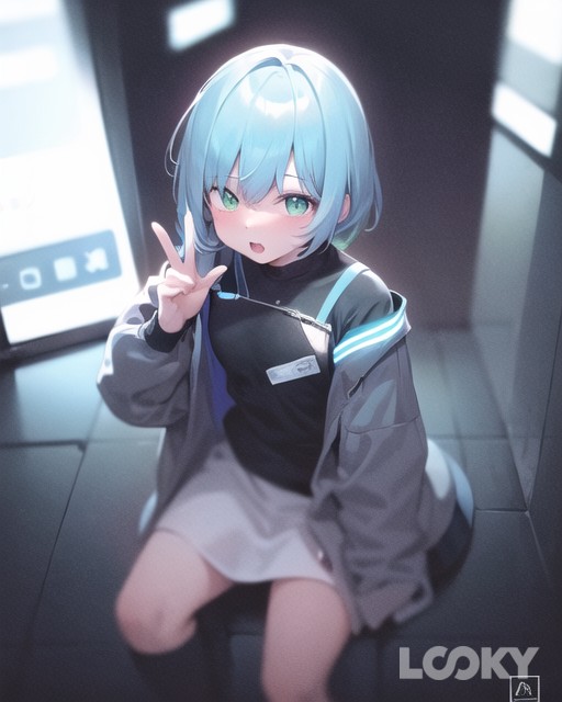 HoneyMilkTea в LOOKY — #Аниме_Неон #LOOKY_нейронка #girl #anime #animegirl #cute #c