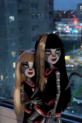 DREAM CAT Dolls в LOOKY. . Когда идёт дождь у м...