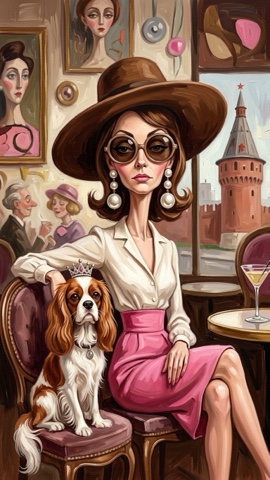 Светлана в LOOKY. #аурелия,#нейросеть,#нанобанана,#aiart. Решила поэксперимент...