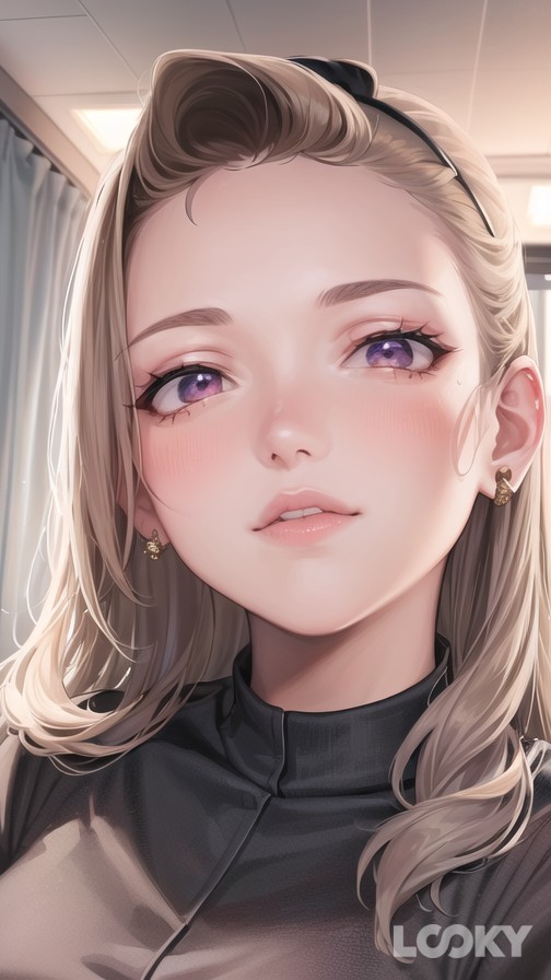 mary_and_prizrak в LOOKY — А так меня стилизовала нейросеть looky. Похоже или нет?) 