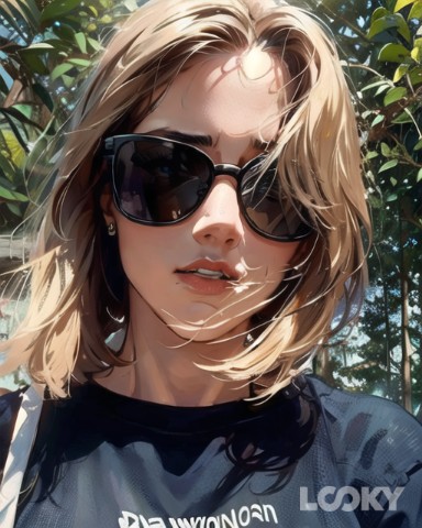 Lili в LOOKY. #Комикс,#LOOKY_нейронка,#лето,#селфи,#девушка. #Комикс #LOOKY_нейро...
