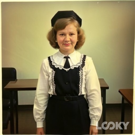 #Выпускной_альбом #Снежная_королева #LOOKY_нейронка