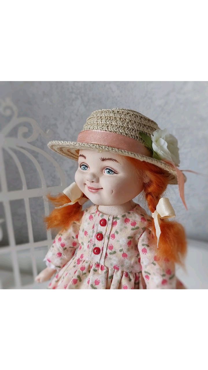 kudryasha_dolls в LOOKY. #кудряша_лепнаякукла,#кудряша_кукла. Милая девочка с рыжи...