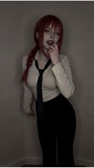 Люся в LOOKY. . goth makima cosplay ...
