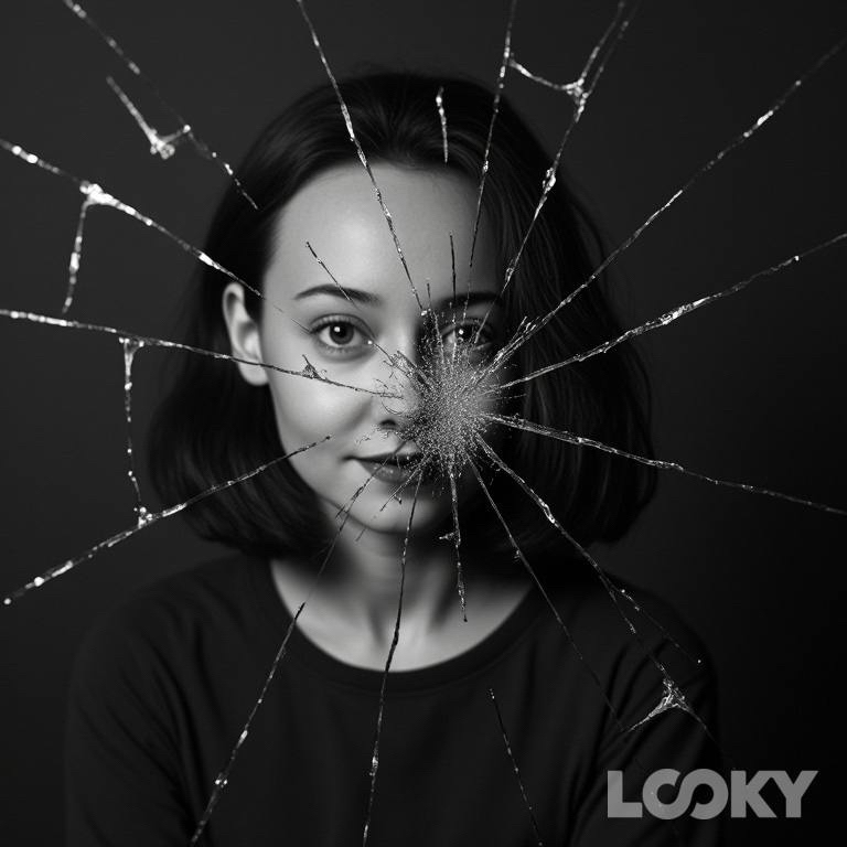НЕЙРО LOOKY в LOOKY. . Эффект разбитого сте...