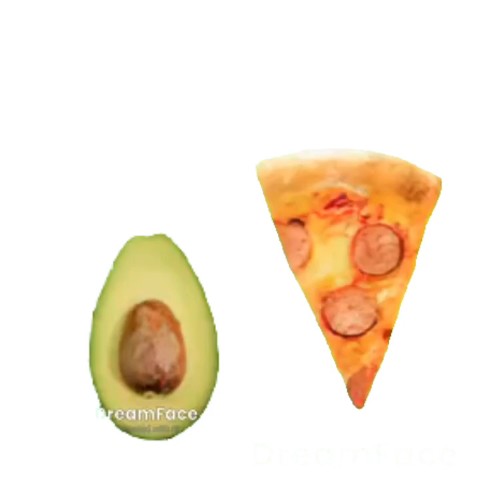 Sale in english в LOOKY. #Price. Pizza and avocado da...