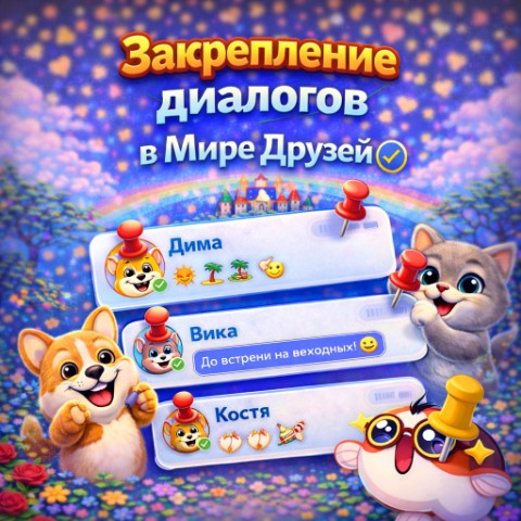 Мир Друзей в LOOKY. #здоровая_спина. 📌 **Новое обновлени...