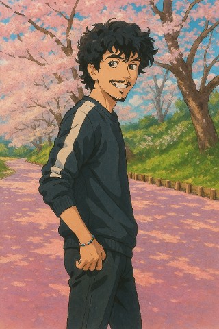 D A N I E L в LOOKY. . Ghibli style image [...