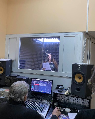 Sadkova Anna в LOOKY. #sing,#studio. вчера записывали две...
