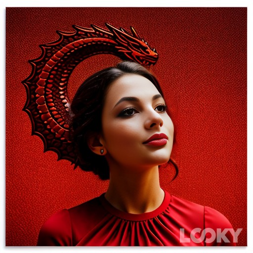 Юлия in LOOKY. #Красный_дракон,#LOOKY_нейронка. #Красный_дракон #LOO...